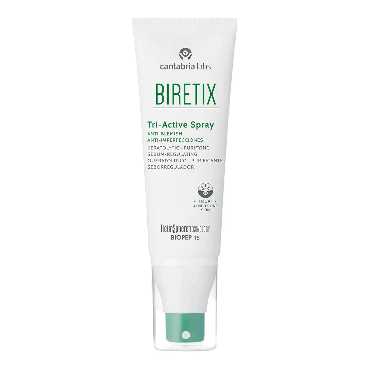 Cantabria Labs, Biretix, Anti-Blemish, Spray, For Face & Body, 200 ml