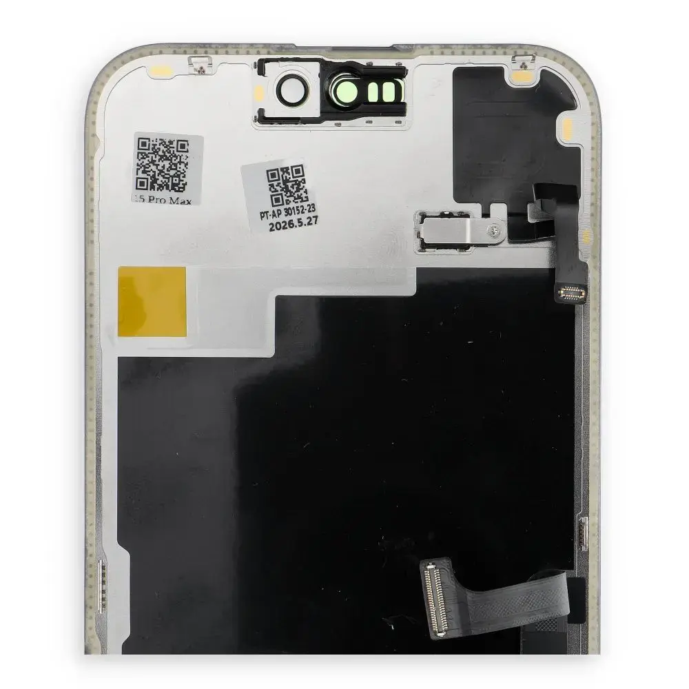 FixCell LCD Display for IPHONE 15 PRO MAX SOFT OLED 120Hz Proximity light sensor flex cable (Diagnosable: Used)