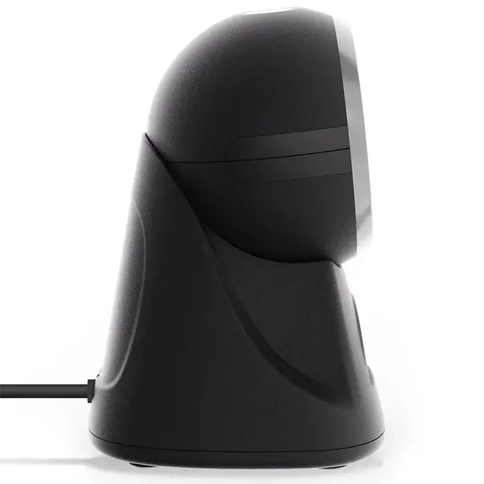 Qoltec Stationary barcode reader and QR code scanner | 1D 2D | USB | Precision