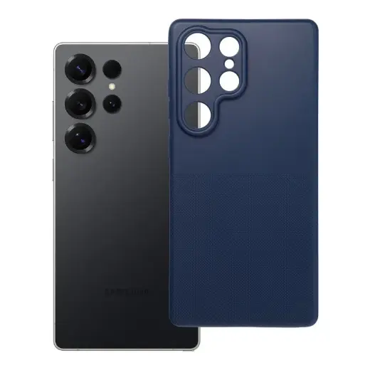 Easy Dual telefono dėklas Samsung Galaxy S25 Ultra (S938) mėlynas