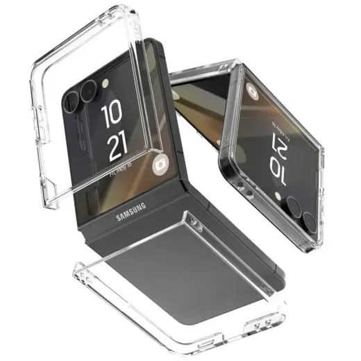 Mercury Hard telefoni ümbris Samsung Galaxy Z Flip 7 (F766) läbipaistev