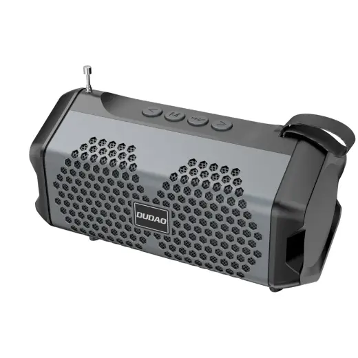Dudao wireless Bluetooth 5.0 speaker 3W 500mAh radio black (Y9s-black)