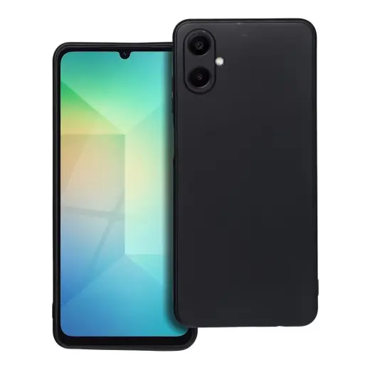 MATT phone case for Samsung Galaxy A06 (A065) black