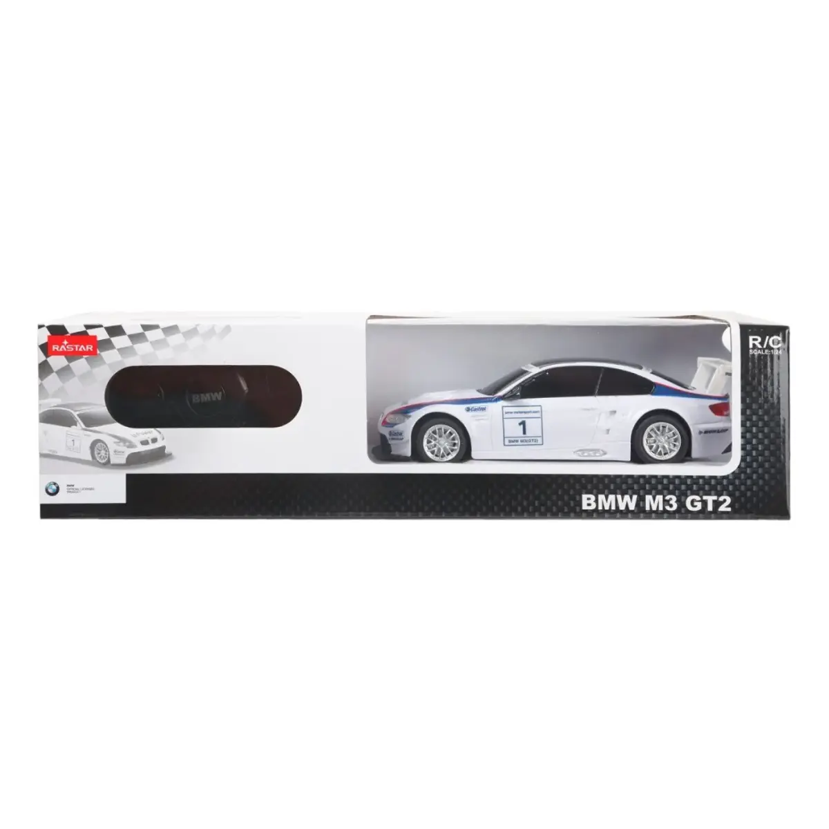Rastar, Bmw M3 Gt2, RC Car, 1:24, 6+ years