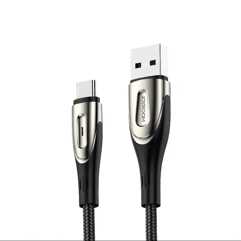 USB to USB-C cable Joyroom Sharp S-M411 3A, 2m (black)