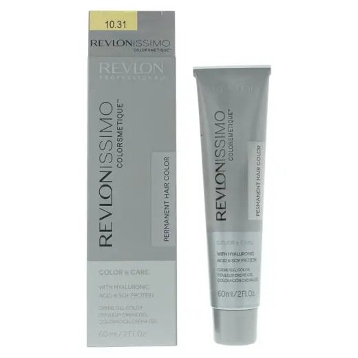 Revlon, Revlonissimo Colorsmetique, Permanent Hair Dye, 10.31 Pale Beige Blonde, 60 ml