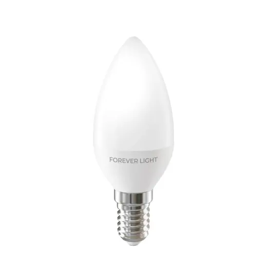Forever Light LED Bulb E14 C37 2.2W 260lm 3000K class E