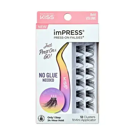 KISS ImPRESS Press-on Falsies, Bold Volume