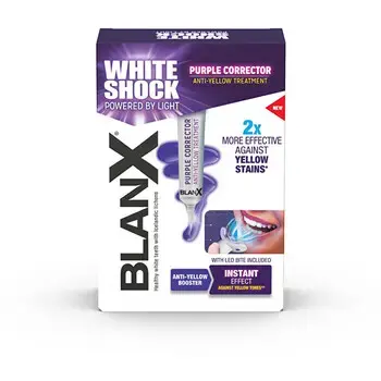 BlanX White Shock Purple Treatment + LED - teeth whitening set 20ml