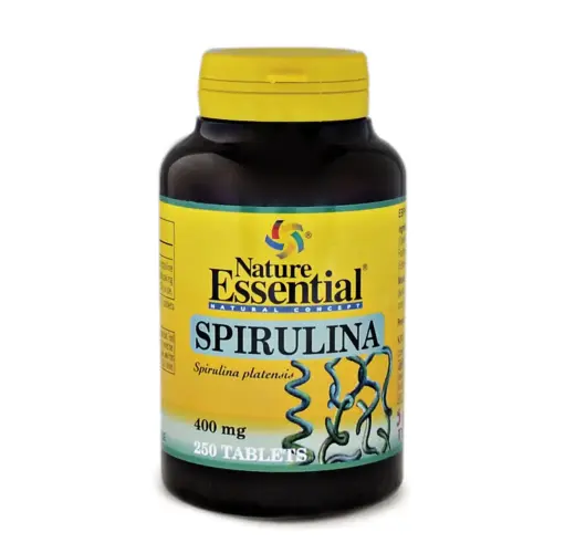 Nature Ess Espirulina 400 Mg 250 Tabletas