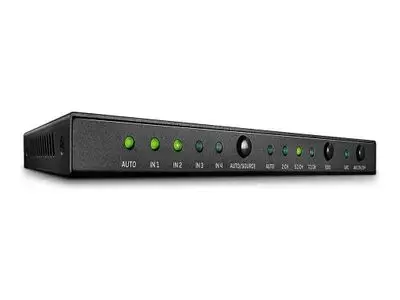 Lindy HDMI 2.0 18G Switch with Audio - video|audio switch - 4 ports