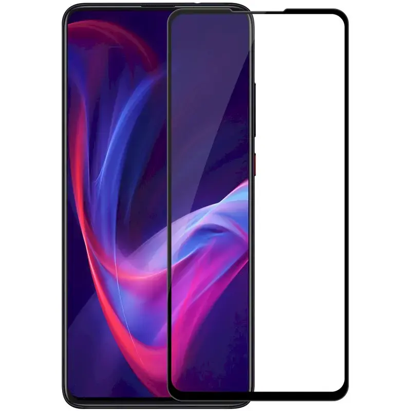 Fusion 5D aizsargstikls pilnam ekrānam ar rāmi telefonam Xiaomi Redmi 9T | Xiaomi Redmi Note 9 4G | Xiaomi Poco M3 melns