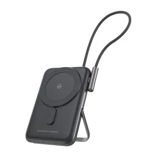Choetech B735 external battery (powerbank) | 10000 mAh | 20W | USB-C, MagSafe | black