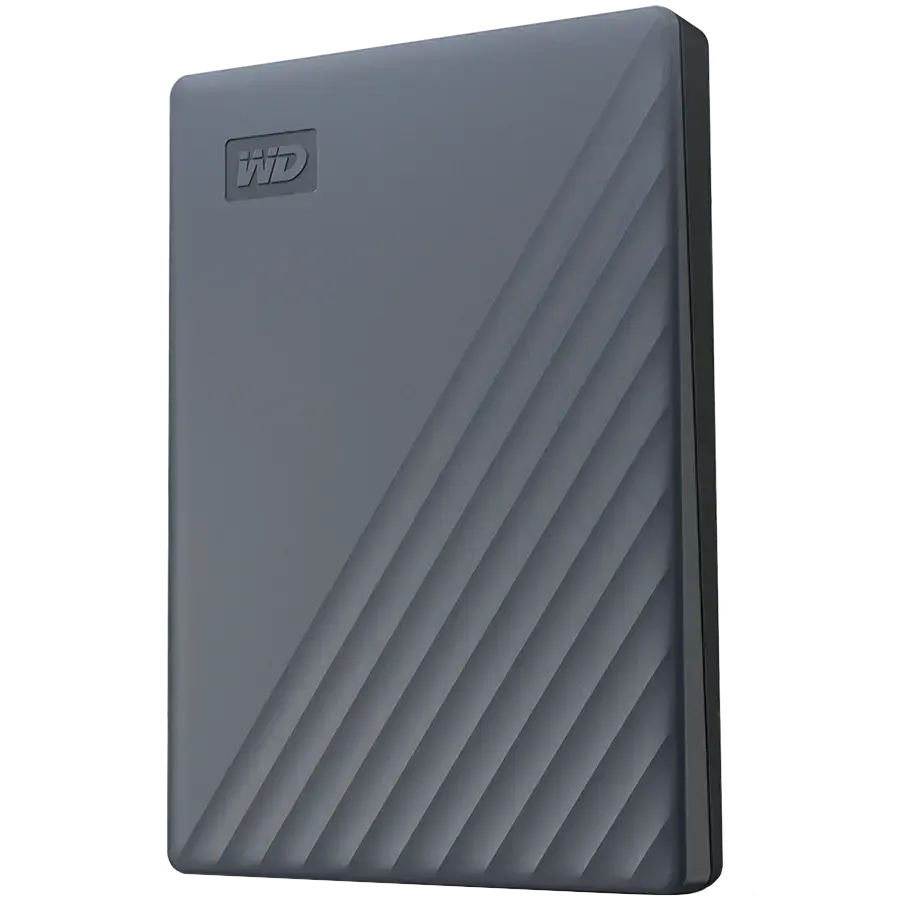 HDD External WD My Passport (6TB, USB 3.2) Grey