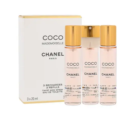 Chanel Coco Mademoiselle Refill Eau de Toilette 3x20 ml