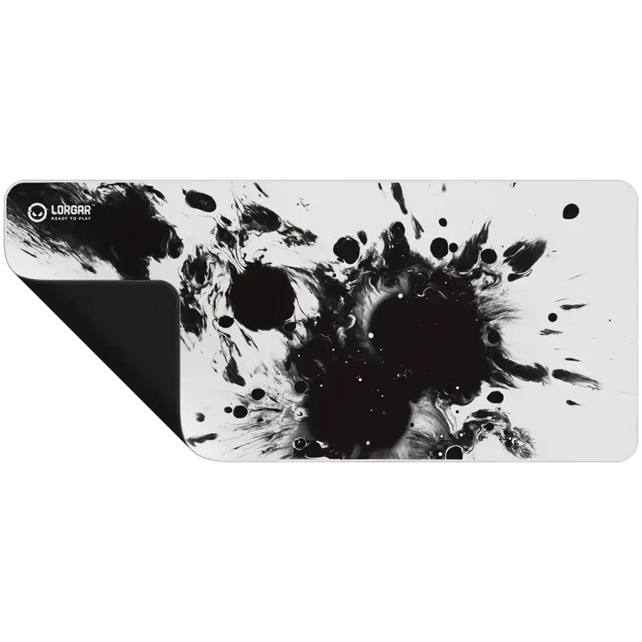 Mouse pad Lorgar MPA14X White - Black