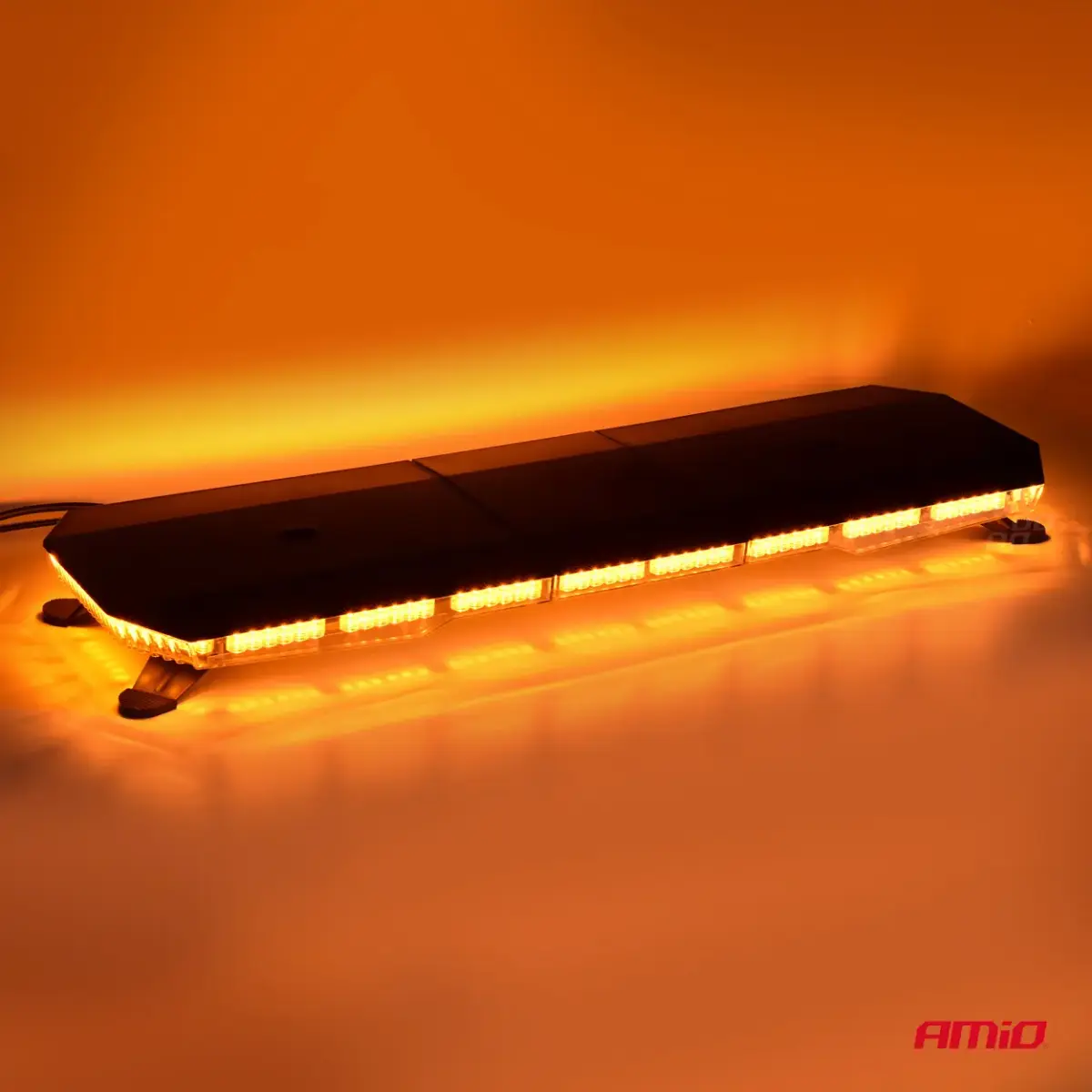LED warning light bar 132 LED 965mm AMIO-03343