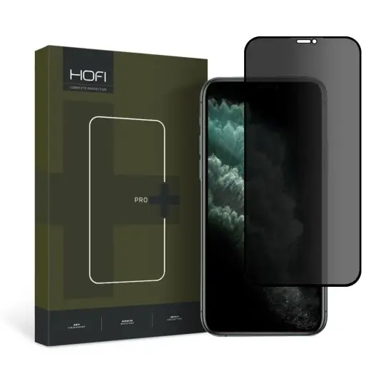 PRIVĀTUMA STIKLS HOFI ANTI SPY GLASS PRO+ IPHONE X | XS | 11 PRO PRIVĀTUMS