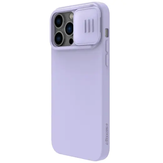 Nillkin CamShield Silky Silicone Case for Apple iPhone 14 Pro Max Purple
