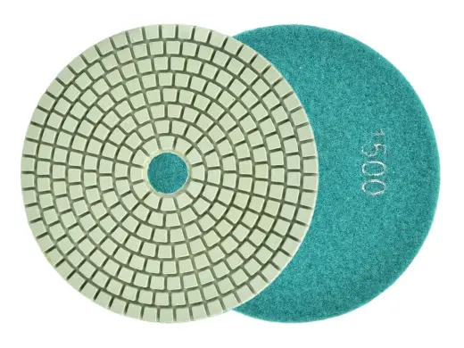 Dimanta disks slapjai pulēšanai 125mm 1500 keramikai