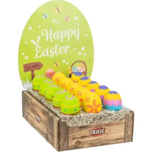 Rotaļlieta suņiem : Trixie Special Item Easter Eggs, latex, 8 cm