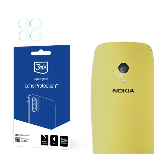 Hybrid Glass for Camera Lens 3mk Lens Protection for Nokia 3210 4G