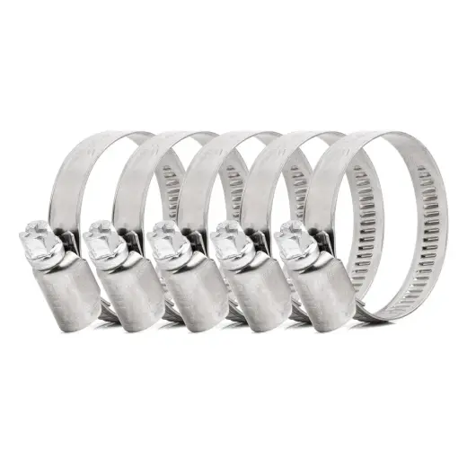 Screw clamp 5 pcs 25-40mm/9mm W2 AMIO-04586
