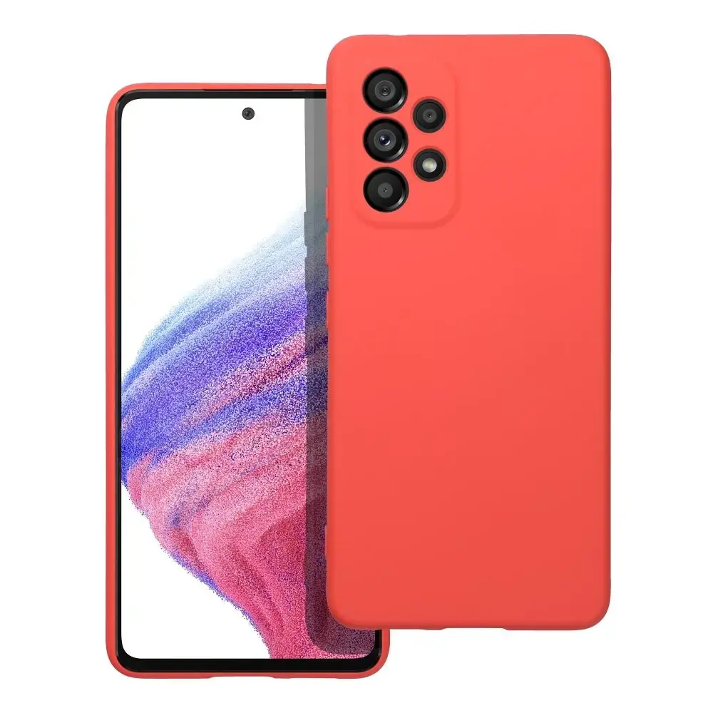 Silicone telefoni ümbris Samsung Galaxy A53 5G (A536) oranž