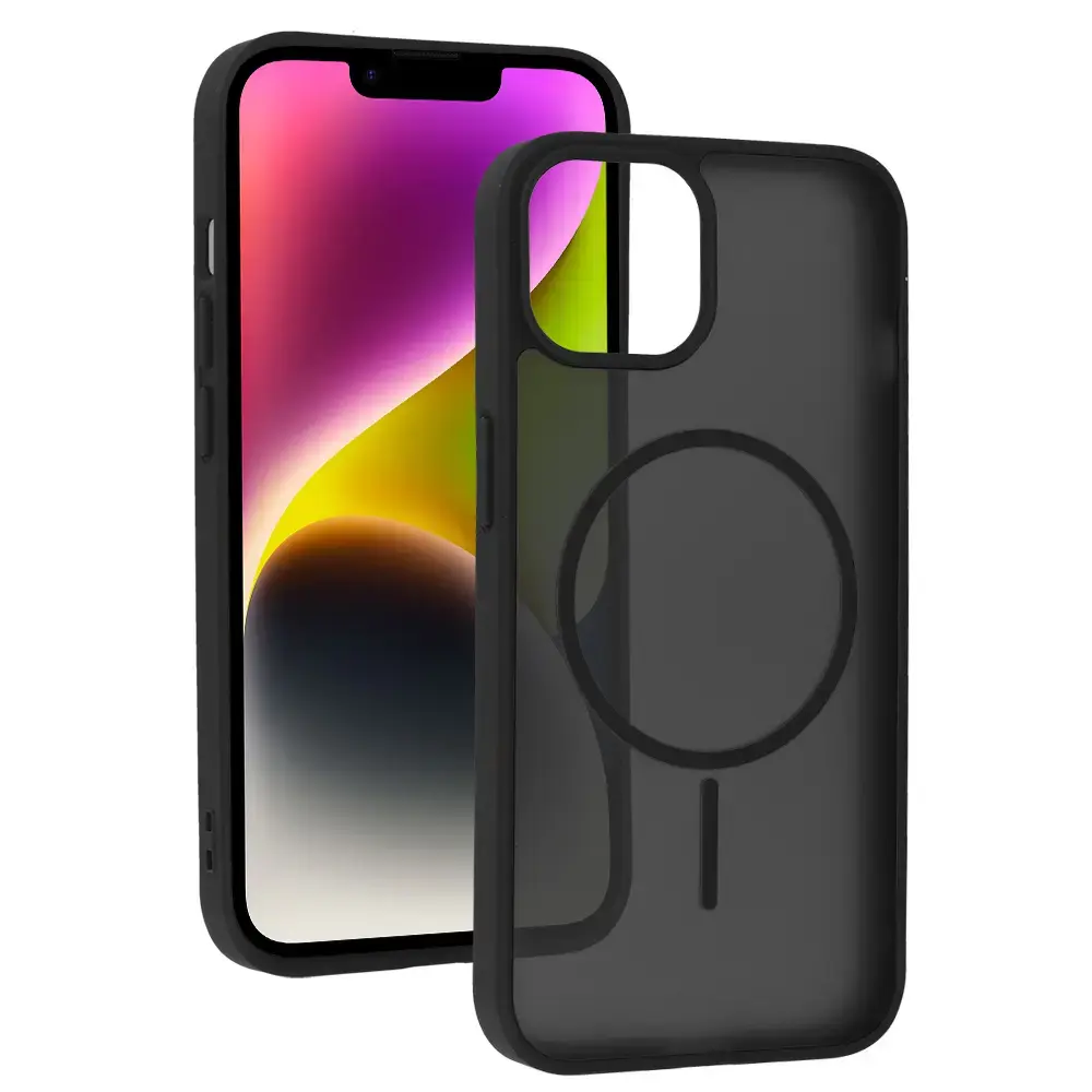 Magmat Slim maciņš telefonam iPhone 14 melns