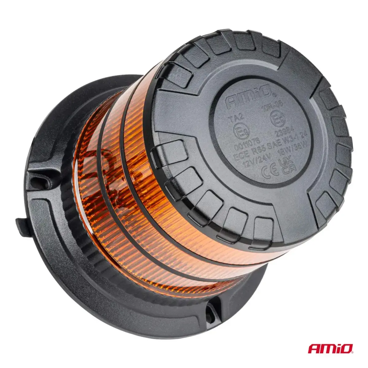 LED Warning Lamp heavy duty W30M 12V 24V AMIO-04111