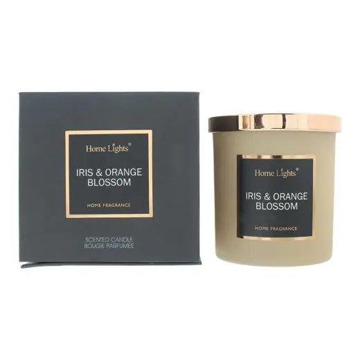 Home Lights, Iris Orange Blossom, Scented Candle, 215 g