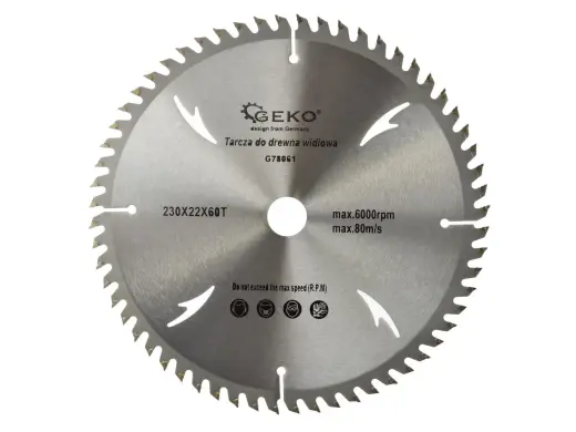TCT ketassae tera aukudega 230x22x60T