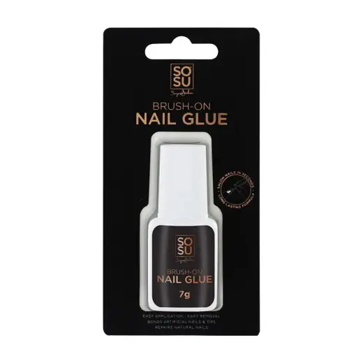 Sosu Brush-on Nail Glue - for Artificial Nails 7g - 0.0g