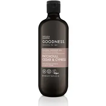 Baylis & Harding Goodness Mens Natural Shower Gel ( Pačuli, Cedr & Cypřiš ) - Pánský sprchový gel 500ml