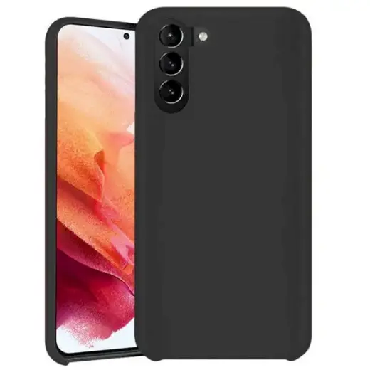 Fusion soft matte back case silicone for Samsung G996 Galaxy S21 Plus 5G black