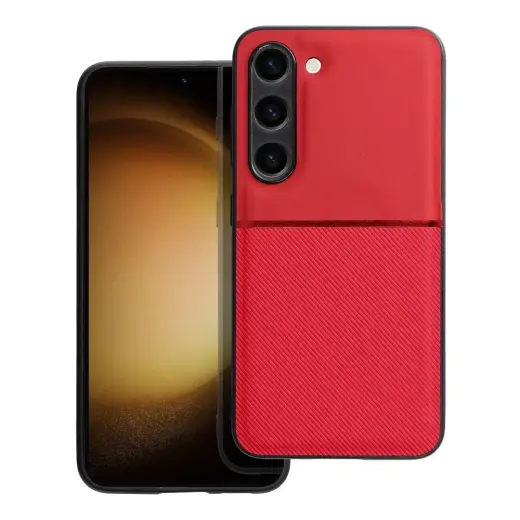 Noble maciņš telefonam Samsung Galaxy S23 (S911) sarkans