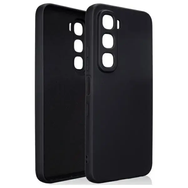 Etui Beline Silicone do Infinix Hot 60    5G czarny