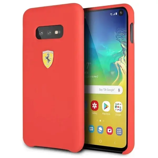 Ferrari Hardcase FESSIHCS10LRE S10e G970 czerwony|red Silicone