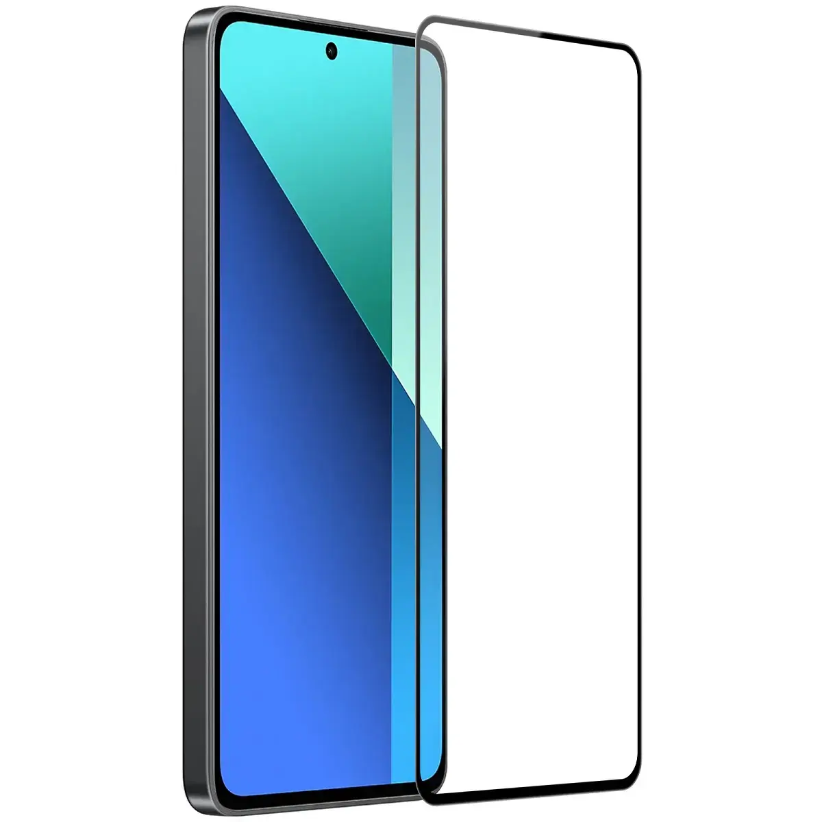 Nillkin Tempered Glass 2.5D CP+ PRO, juodas, grūdintas stiklas telefonui Xiaomi Redmi Note 13 4G