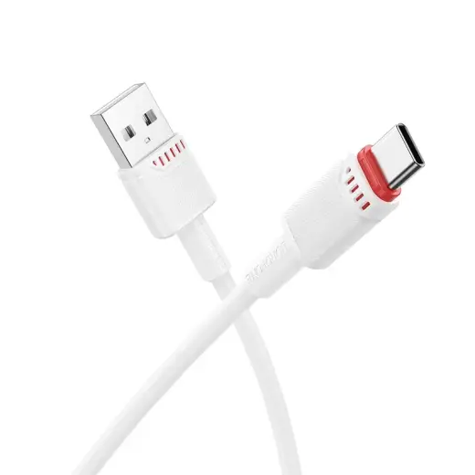 Borofone Cable BX110 Beneficio - USB to Type C - 2,4A 1 metre white