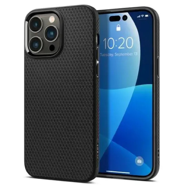 Spigen Liquid Air iPhone 14 Pro Max 6,7" czarny|matte black ACS04813