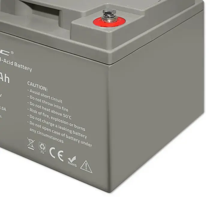 Qoltec AGM battery | 12V | 45Ah | Maintenance-free | Strong | LongLife | for UPS, RV, boat, heater