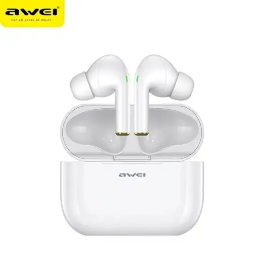 AWEI T29 bluetooth 5.0 headphones white