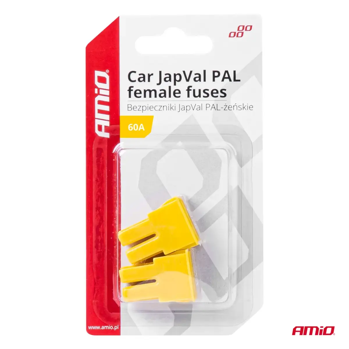 Car JapVal PAL Female fuses 60A AMIO-03392