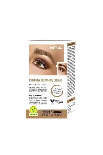 Neva, Eyebrow Bleaching Cream, Lightening, Hair Oxidant Cream, 30, 30 ml