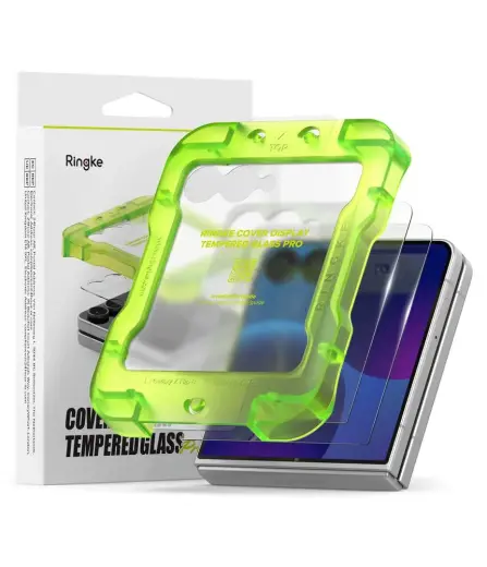 Ringke Cover Display Pro karastatud kaitseklaas telefonile Samsung Galaxy Z Flip 8 (F776) (2 tk.)