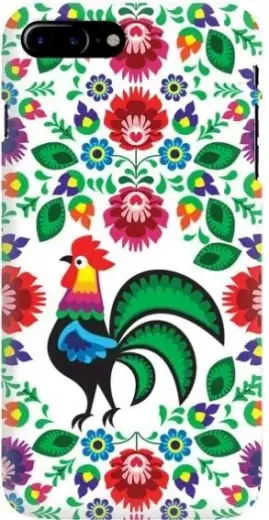 Fusion Rooster Back Case Silicone Case For Apple iPhone 11 White
