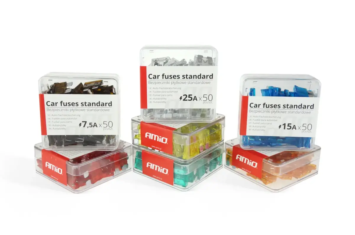 Standard fuse box 50pts 7.5A