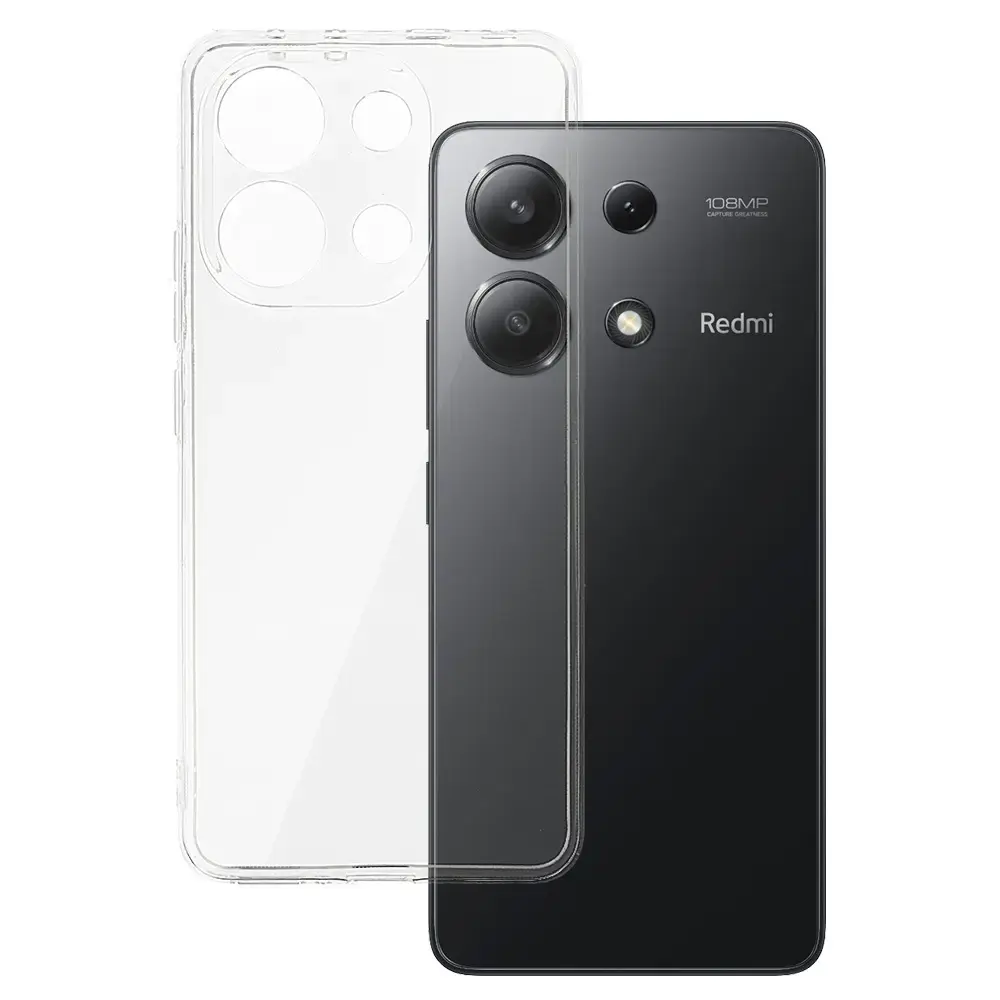 Back Case 2 mm Perfect for XIAOMI REDMI NOTE 13 4G TRANSPARENT