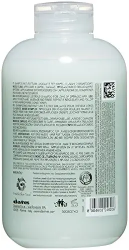 Davines MELU Anti-Breakage Shampoo for Long Hair 8.45 Oz/ 250 Ml